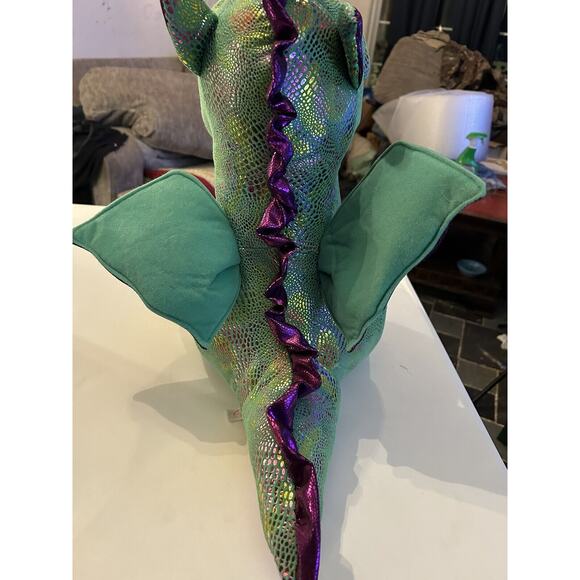 TY Beanie Boos - CINDER the Dragon (LARGE Size - 17 inch) - MWMTs Boo Toy - Picture 4 of 5